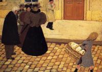 Felix Vallotton - Street Scene